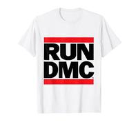 Run DMC Official Logo Light T-Shirt, Homme, Blanc, XXL