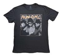 Run DMC T-shirt B&W Photo en coton pour adulte unisexe, Noir , L