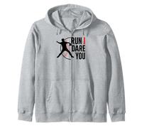 Run I Dare You Baseball Catcher Baseball Player Baseball Sweat à Capuche