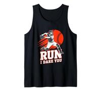 Run I Dare You Baseball Go Ahead & Run I Dare You To Run On Débardeur