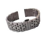 Run Ken 16mm 18mm 19mm 20mm 21mm 22mm 23mm 24mm 25mm 26mm Bracelets Argent Acier Inoxydable Bracelets De Montre Bracelet Fermoir Papillon Polonais(25mm)
