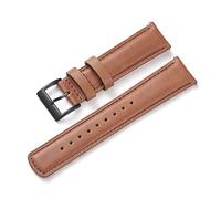 Run Ken 2 2mm Bracelet en Cuir d'affaires Compatible avec Une Bande de Montre Oneplus Watchband One Plus SmartWatch Bracelet Bracelet Remplacer Les Accessoires(Light Brown,for Oneplus Watch)