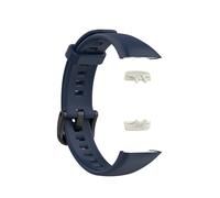 Run Ken Beaucoup de couleurs Nouveaux bracelets de montre en silicone compatibles avec Honor Band 6 Bracelet de remplacement intelligent Compatible avec Band 6 Réglable(Midnight blue,For Honor band 6)
