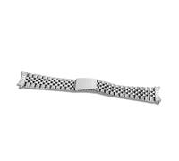 Run Ken Bracelet De Montre 20MM En Acier Inoxydable Compatible Avec Les Pièces Modifiées Boîtier Vintage(Five-bead)