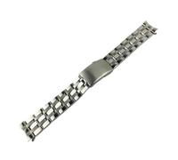 Run Ken Bracelet De Montre En Acier Inoxydable 19 Mm 20 Mm Compatible Avec Tissot T17/T014/T41/T461/PRC200/T055/T067 Bracelet De Montre Bracelet Homme Bracelet De Montre Extrémité Incurvée(Silver_20mm