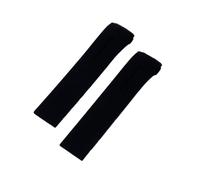 Run Ken Bracelet en caoutchouc de silicone noir orange 20MM 21MM compatible avec la série TOUCH COLLECTION EXPERT SOLAR T091T013 T081 Bracelet de montre for homme(Black NO clasp,20mm)