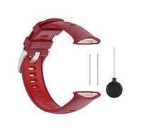 Run Ken Sport Bracelet en Silicone Compatible avec Polar Vantage V2 Bande de Montre Bande de Rechange Bracelet Bracelet Bracelet Bandbandes 1: 1(Red)
