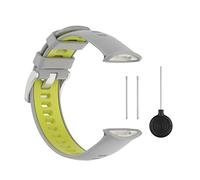 Run Ken Sport Bracelet en Silicone Compatible avec Polar Vantage V2 Bande de Montre Bande de Rechange Bracelet Bracelet Bracelet Bandbandes 1: 1(Gray Green)
