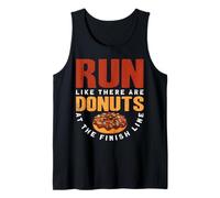 Run Like There are Donuts At The Finish Line Débardeur