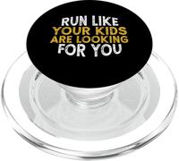 Run Like Your Kids are Looking for You PopSockets PopGrip pour MagSafe