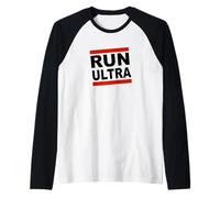 Run Marathon Ultra Runner Design inspiré de l'endurance Manche Raglan
