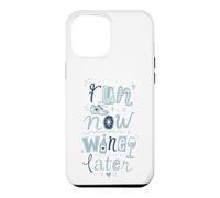 Run Now Wine Later Coureur de Course Amusant Marathon pour Amateurs de vin Coque pour iPhone 12 Pro Max