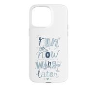 Run Now Wine Later Coureur de Course Amusant Marathon pour Amateurs de vin Coque pour iPhone 15 Pro Max
