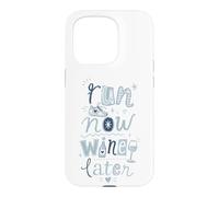 Run Now Wine Later Coureur de Course Amusant Marathon pour Amateurs de vin Coque pour iPhone 15 Pro