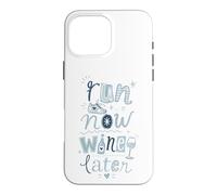 Run Now Wine Later Coureur de Course Amusant Marathon pour Amateurs de vin Coque pour iPhone 16 Pro Max