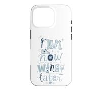 Run Now Wine Later Coureur de Course Amusant Marathon pour Amateurs de vin Coque pour iPhone 16 Pro