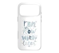 Run Now Wine Later Coureur de Course Amusant Marathon pour Amateurs de vin Coque pour iPhone 17 Pro Max