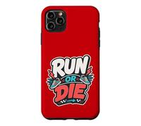 Run Or Die | Running/Carrera Motivación Deportiva Coque pour iPhone 11 Pro Max