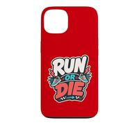 Run Or Die | Running/Carrera Motivación Deportiva Coque pour iPhone 13