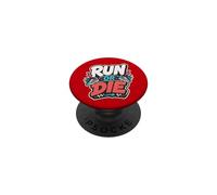 Run Or Die | Running/Carrera Motivación Deportiva PopSockets PopGrip Adhésif