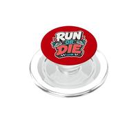 Run Or Die | Running/Carrera Motivación Deportiva PopSockets PopGrip pour MagSafe