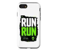 Run Run Cyber Terminal Programmer Graphic Coque pour iPhone SE (2020) / 7/8