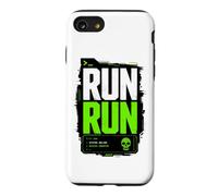 Run Run Marathon Sport Illustration Graphic Coque pour iPhone SE (2020) / 7/8