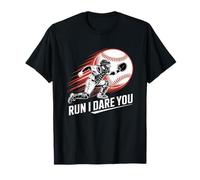 Run Steal I Dare You Attrape-Balle de Baseball et Softball T-Shirt