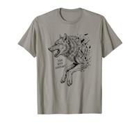 Run with Shadows Loup Night Forest Wild Nature Spirit T-Shirt