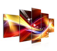 Runa Art Abstrait Tableau Murale Impression sur Toile Intissee 5 parties Moderne Art Coloré Chambre Salle 401253a