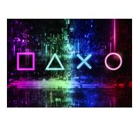 Runa Art Papier peint intissé 396 x 280 cm Gamer | Toison Décoration Murale Salon Chambre á Coucherr | Fabrication Allemande | Console 9547012a