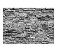 Runa Art Papier peint intissé 396 x 280 cm Steinwand effet 3D | Toison Décoration Murale Salon Chambre á Coucherr | Fabrication Allemande | grise 9082012c