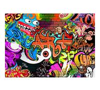 Runa Art Papier peint intissé 396 x 280 cm street art Graffiti | Toison Décoration Murale Salon Chambre á Coucherr | Fabrication Allemande | Coloré 9068012a