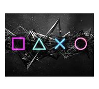 Runa Art Papier peint intissé Console Gamers 352 x 250 cm Laine papier peint Salon Chambre Bureau Couloir décoration Peinture murale décor mural moderne - 100% FABRIQUÉ EN ALLEMAGNE - 9550011c