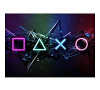 Runa Art Papier peint intissé Console Gamers 352 x 250 cm Laine papier peint Salon Chambre Bureau Couloir décoration Peinture murale décor mural moderne - 100% FABRIQUÉ EN ALLEMAGNE - 9550011a