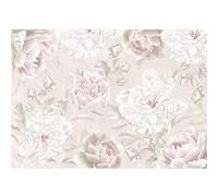 Runa Art Papier peint intissé pivoines fleurs 352 x 250 cm Toison Mur XXL Tableaux Muraux Tapisserie Photo Décoration Murale Salon Chambre rose 9419011a