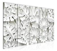 Runa Art Peinture Abstrait Fleurs 3D Impression sur Toile intissee Decoration Murale Salon Chambre 502556a