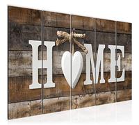 Runa Art Peinture Bois Home Impression sur Toile intissee Decoration Murale Salon Chambre 014756b