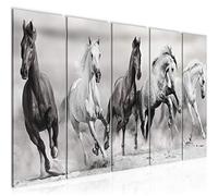 Runa Art Peinture Chevaux Impression sur Toile intissee Decoration Murale Salon Chambre 014156c