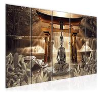 Runa Art Peinture Feng Shui Bouddha Impression sur Toile intissee Decoration Murale Salon Chambre 036456b