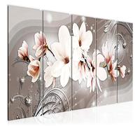 Runa Art Peinture Fleurs Magnolia Impression sur Toile intissee Decoration Murale Salon Chambre 006256a