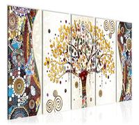 Runa Art Peinture Gustav Klimt Arbre De Vie Impression sur Toile intissee Decoration Murale Salon Chambre 004656a