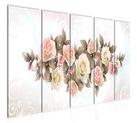 Runa Art Peinture Roses Fleurs Impression sur Toile intissee Decoration Murale Salon Chambre 022356a