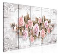 Runa Art Peinture Roses Fleurs Impression sur Toile intissee Decoration Murale Salon Chambre 022356b