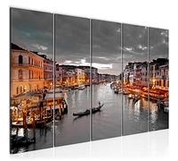 Runa Art Peinture Venise Italie Impression sur Toile intissee Decoration Murale Salon Chambre 604356b