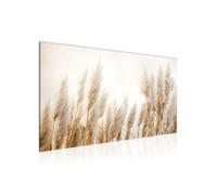Runa Art Tableau Decoration Murale Boho pampasgras Moderne Toile non tissée Salon Salle Nature Beige 044412a