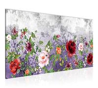 Runa Art Tableau Decoration Murale Fleurs Vintage 1 Partie Moderne Toile non tissée Salon Salle Motif floral Lilas 027412b