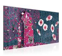 Runa Art Tableau Decoration Murale Gustav Klimt Le Baiser 1 Partie Moderne Toile non tissée Salon Salle Arbre Rose 021512b