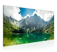 Runa Art Tableau Decoration Murale Montagnes Paysage 1 Partie Moderne Toile non tissée Salon Salle Panorama Coloré 024612a