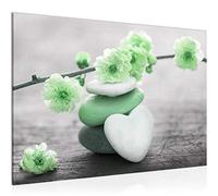 Runa Art Tableau mural Feng Shui Flower Moderne Tableau Decoracion Murale - Cœur De Pierre Rose Salle 500115b